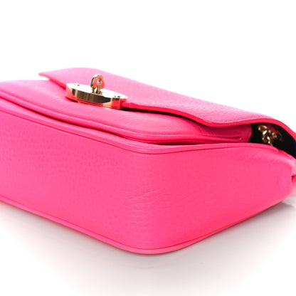 Mulberry Heavy Grained Calfskin Mini Darley Satchel Pink 9 of 10