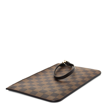 Louis Vuitton Damier Ebene Neverfull MM GM Pochette 4 of 7