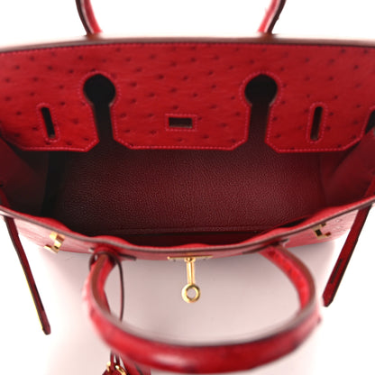 Hermes Ostrich Birkin 30 5 of 12