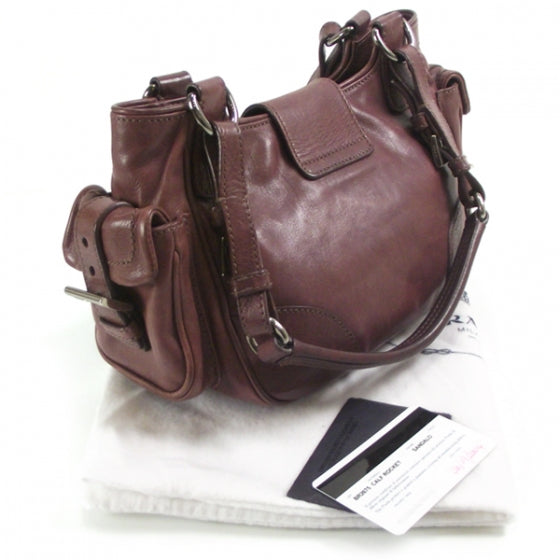 Calfskin Rocket Antic Lock Red