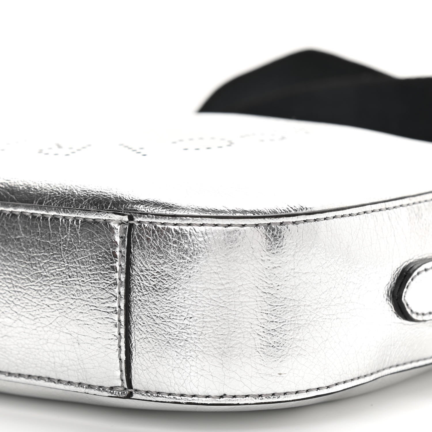 Stella McCartney Metallic Eco Alter Nappa Mini Camera Bag Silver 5 of 9