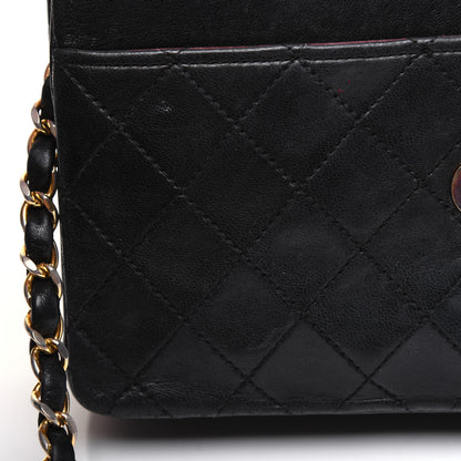 Chanel Lambskin Quilted Small Single Flap Black 29 of 40