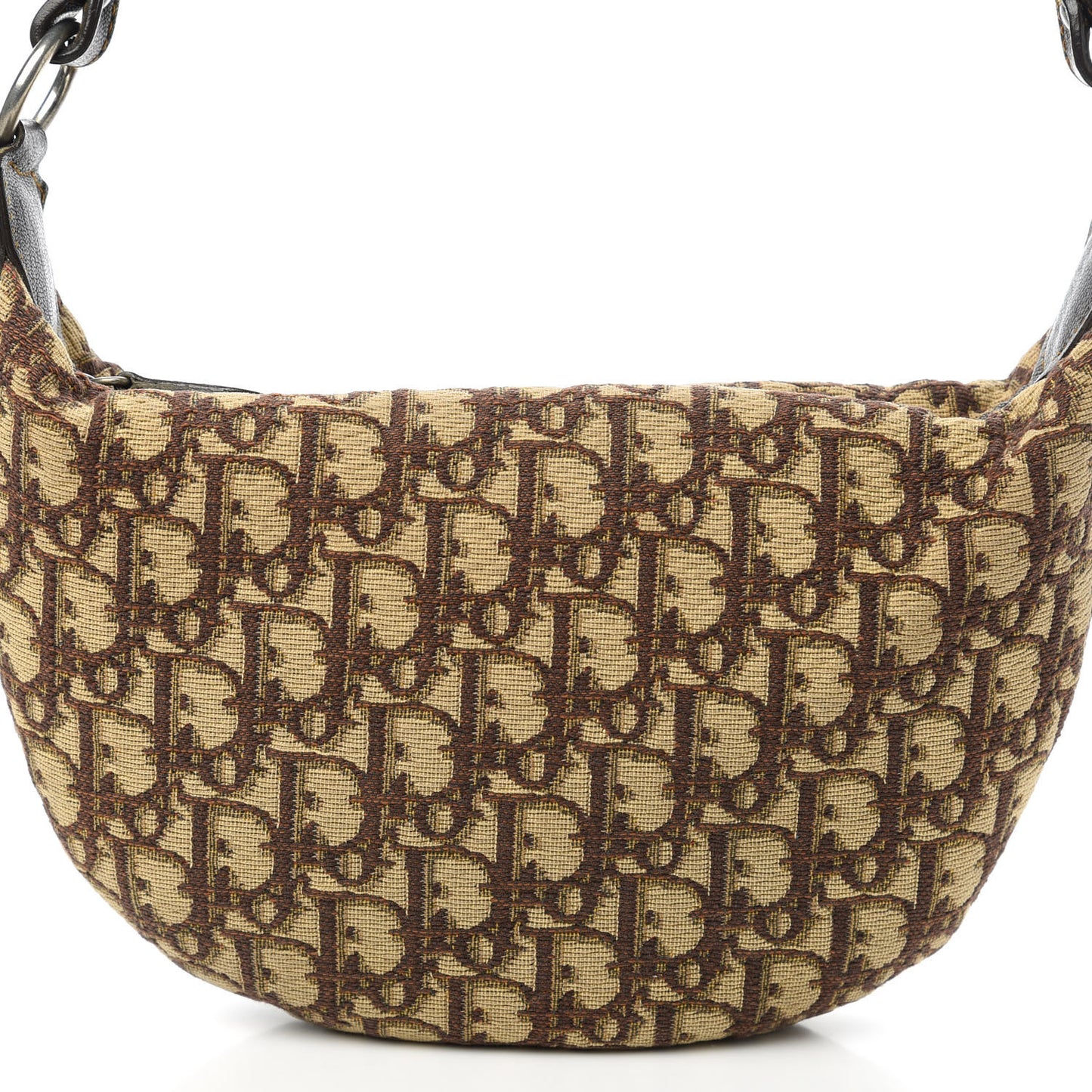 Monogram Buckle Hobo Brown