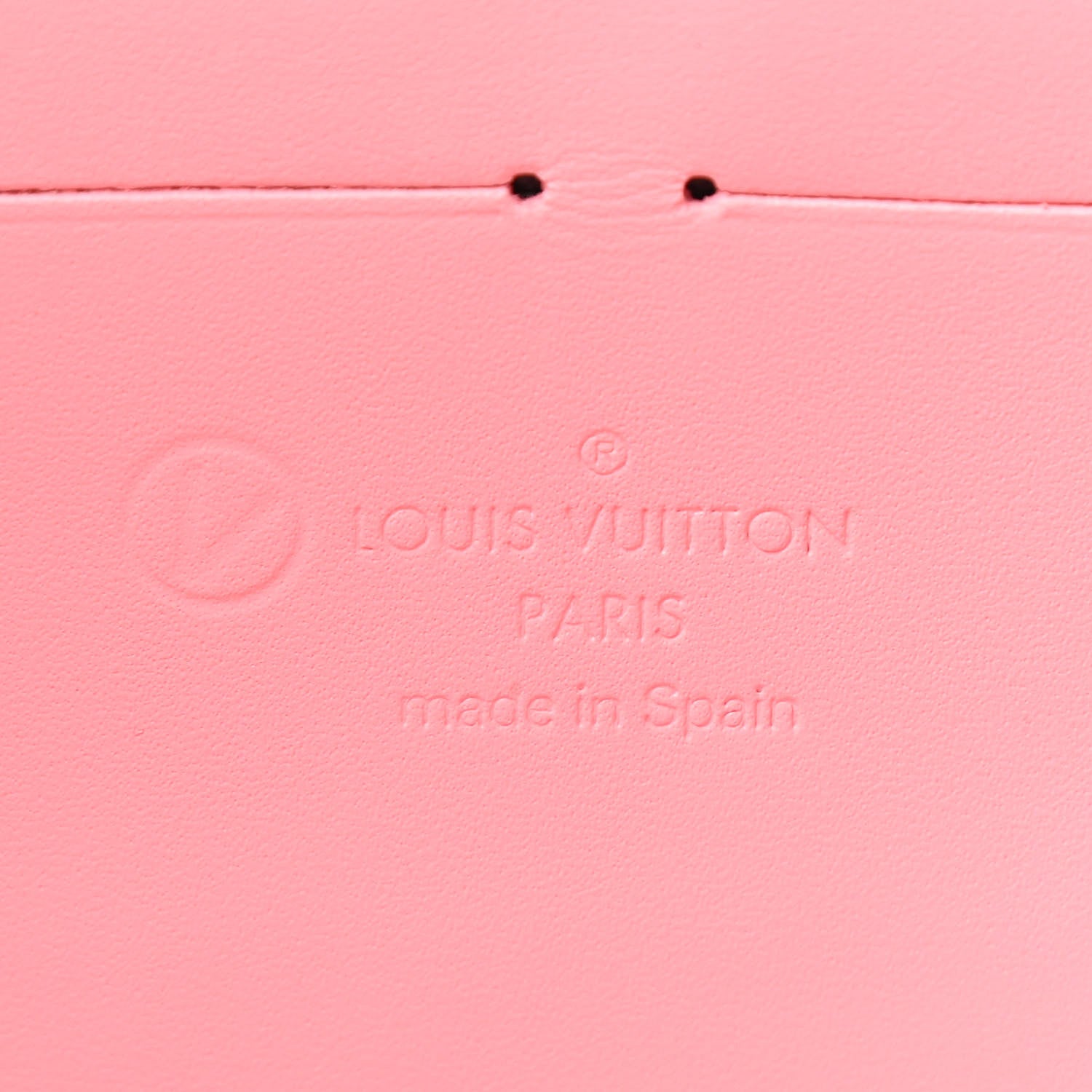 Louis Vuitton Vernis Jungle Dots Zippy Wallet Sugar Pink Poppy 6 of 7