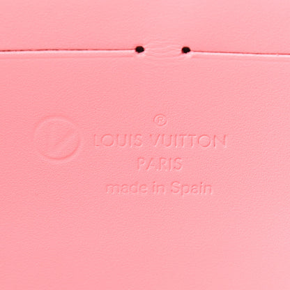 Louis Vuitton Vernis Jungle Dots Zippy Wallet Sugar Pink Poppy 6 of 7