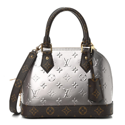 Louis Vuitton Vernis Monogram Alma BB Taupe Metallise 1 of 8