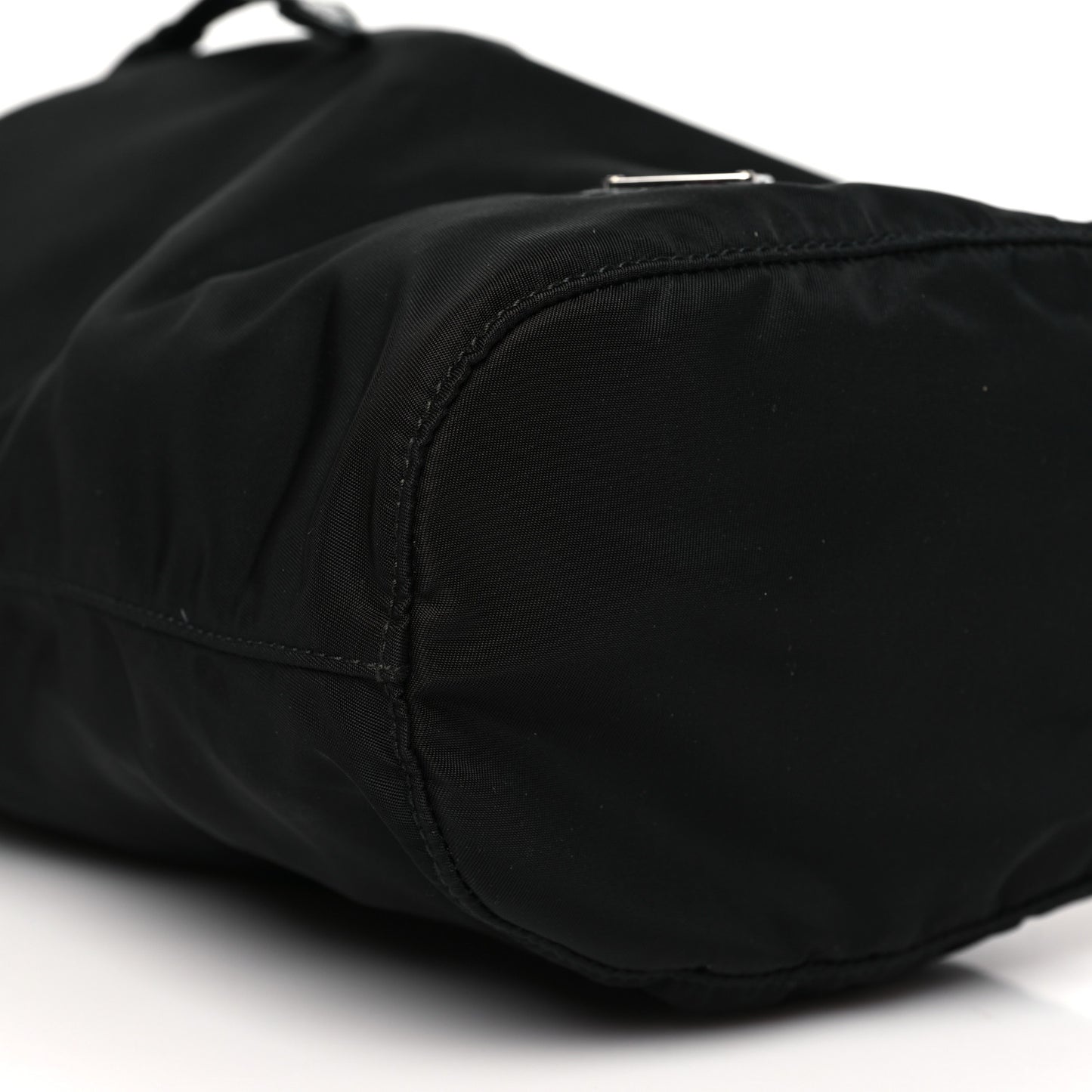 Nylon Vela Drawstring Pouch Black