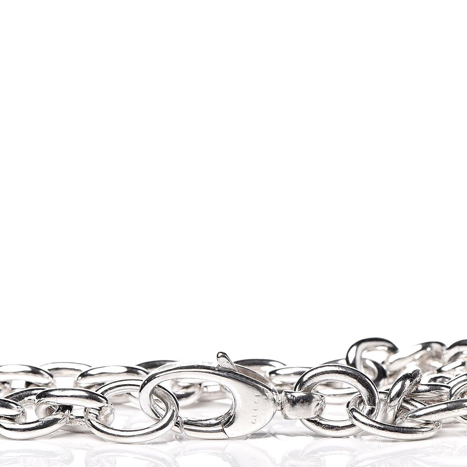 Gucci Sterling Silver Britt Charm Bracelet 4 of 5