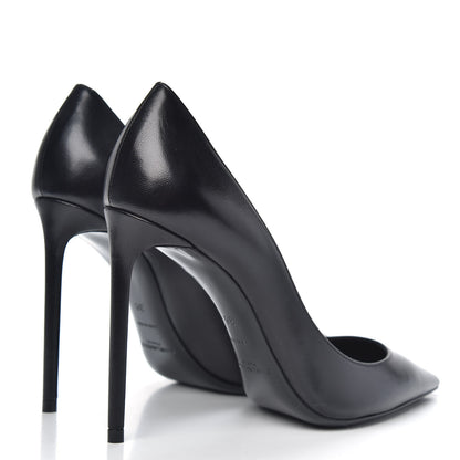 Saint Laurent Calfskin Zoe 105 Pump 36 Black 4 of 9