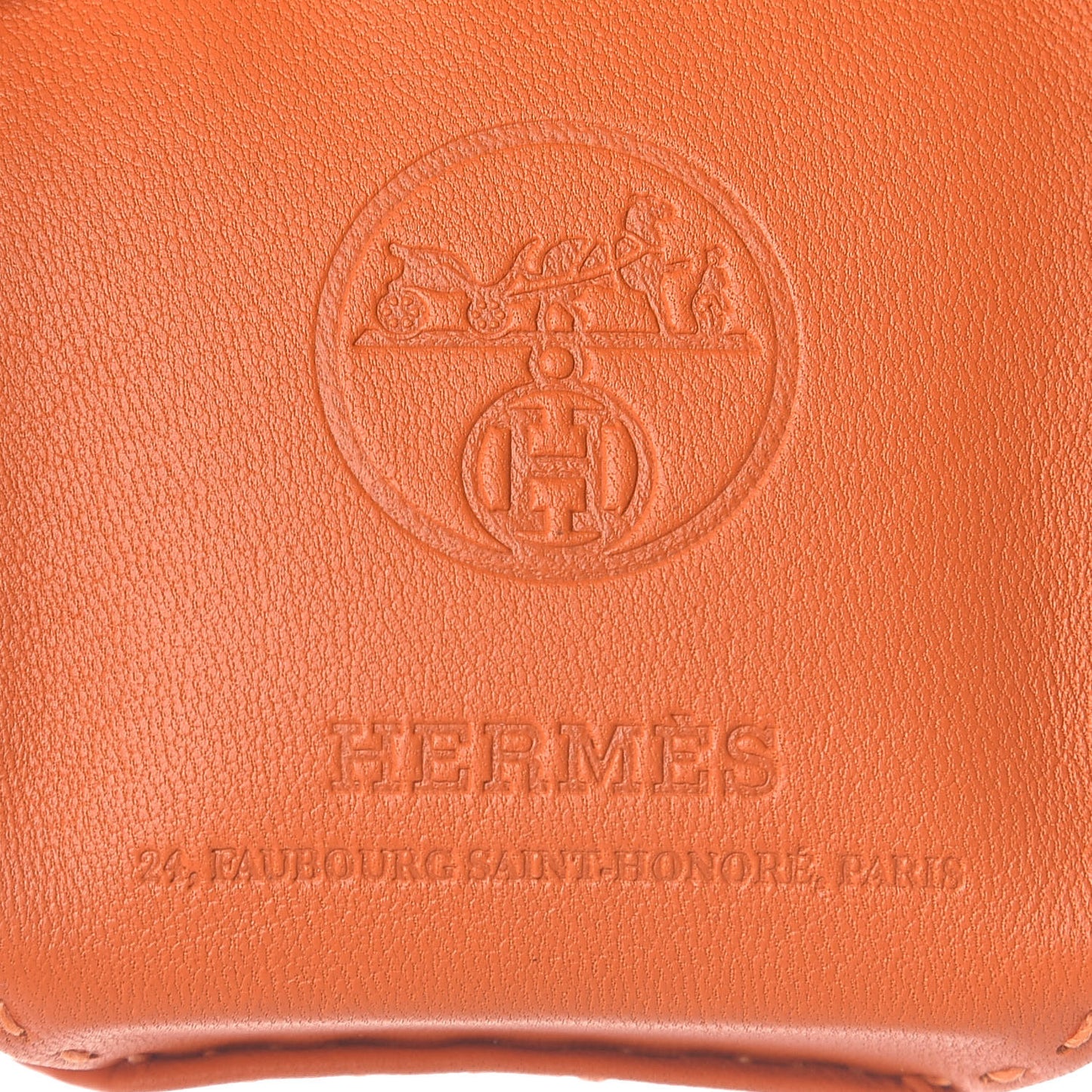 Milo Lambskin Swift Shopping Bag Charm Feu Gold
