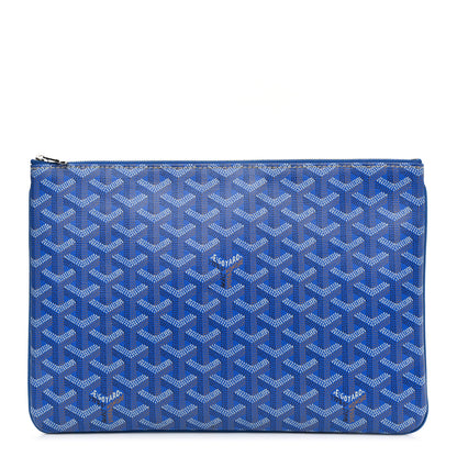 Goyard Goyardine Senat Pochette MM Sky Blue 1 of 7