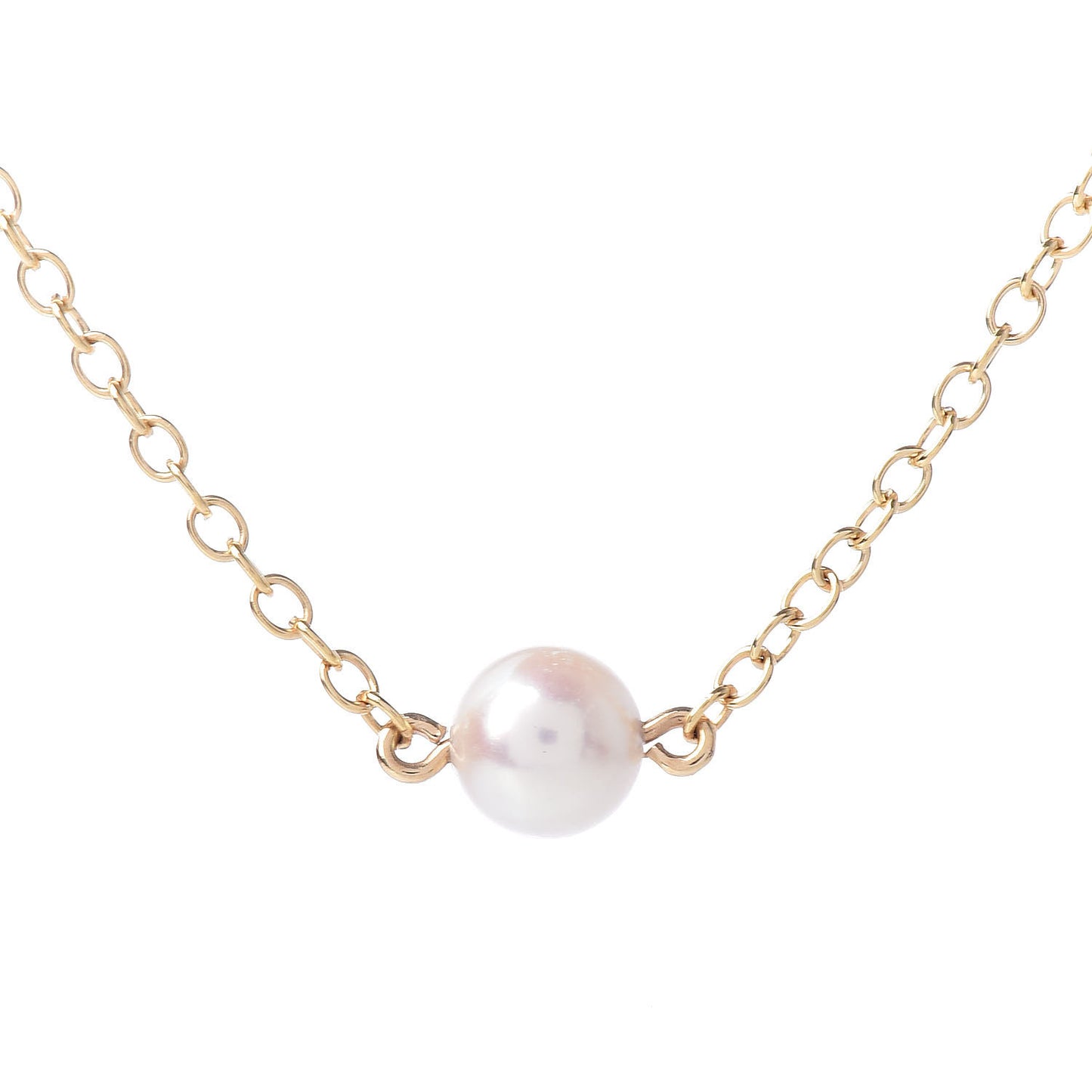 18K Yellow Gold 5-5.5mm Elsa Peretti Pearls By The Yard Necklace