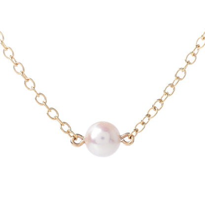 Tiffany 18K Yellow Gold 5-5.5mm Elsa Peretti Pearls By The Yard Necklace 4 of 5