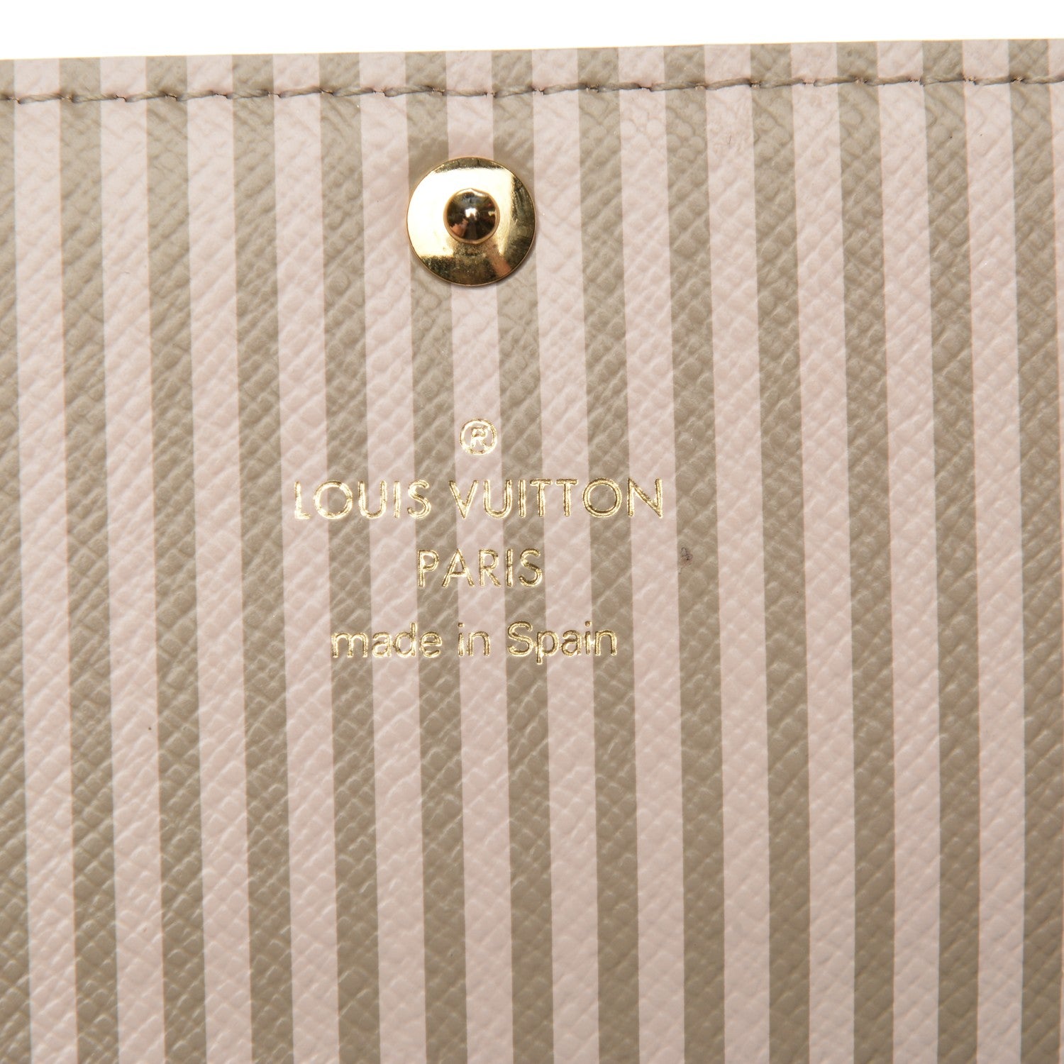 Louis Vuitton Damier Ebene Trunks and Locks Sarah Wallet 6 of 6