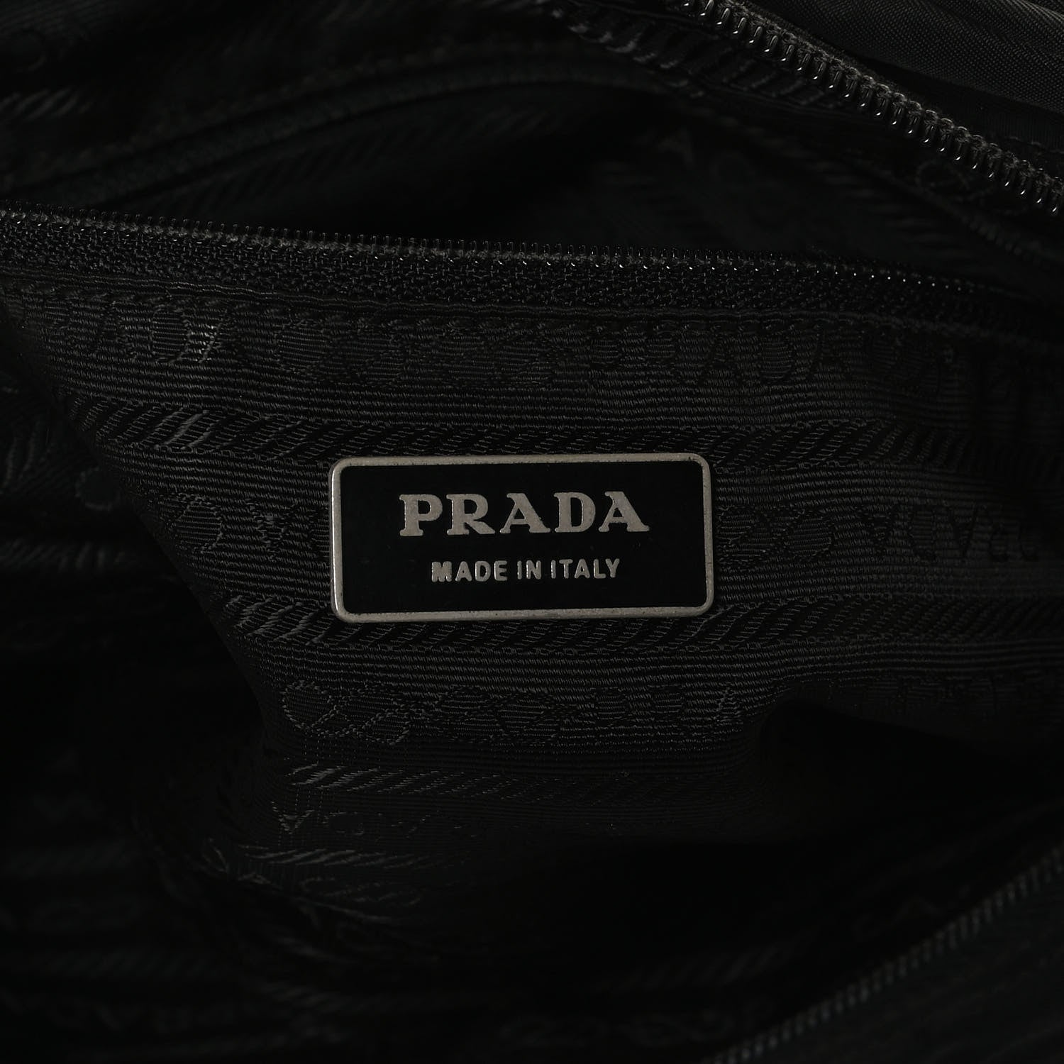 Prada Nylon Tessuto Messenger Bag Black 6 of 14