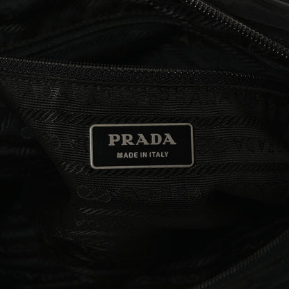 Prada Nylon Tessuto Messenger Bag Black 6 of 14