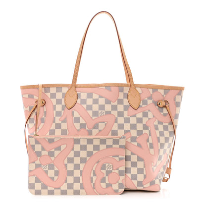 Louis Vuitton Damier Azur Tahitienne Neverfull MM 1 of 13
