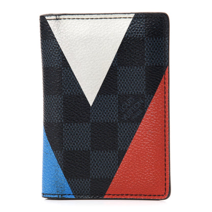 Louis Vuitton Damier Cobalt America's Cup Regatta Pocket Organizer 1 of 10