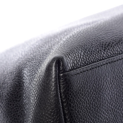 Chanel Caviar Flap Shoulder Bag Black 17 of 17