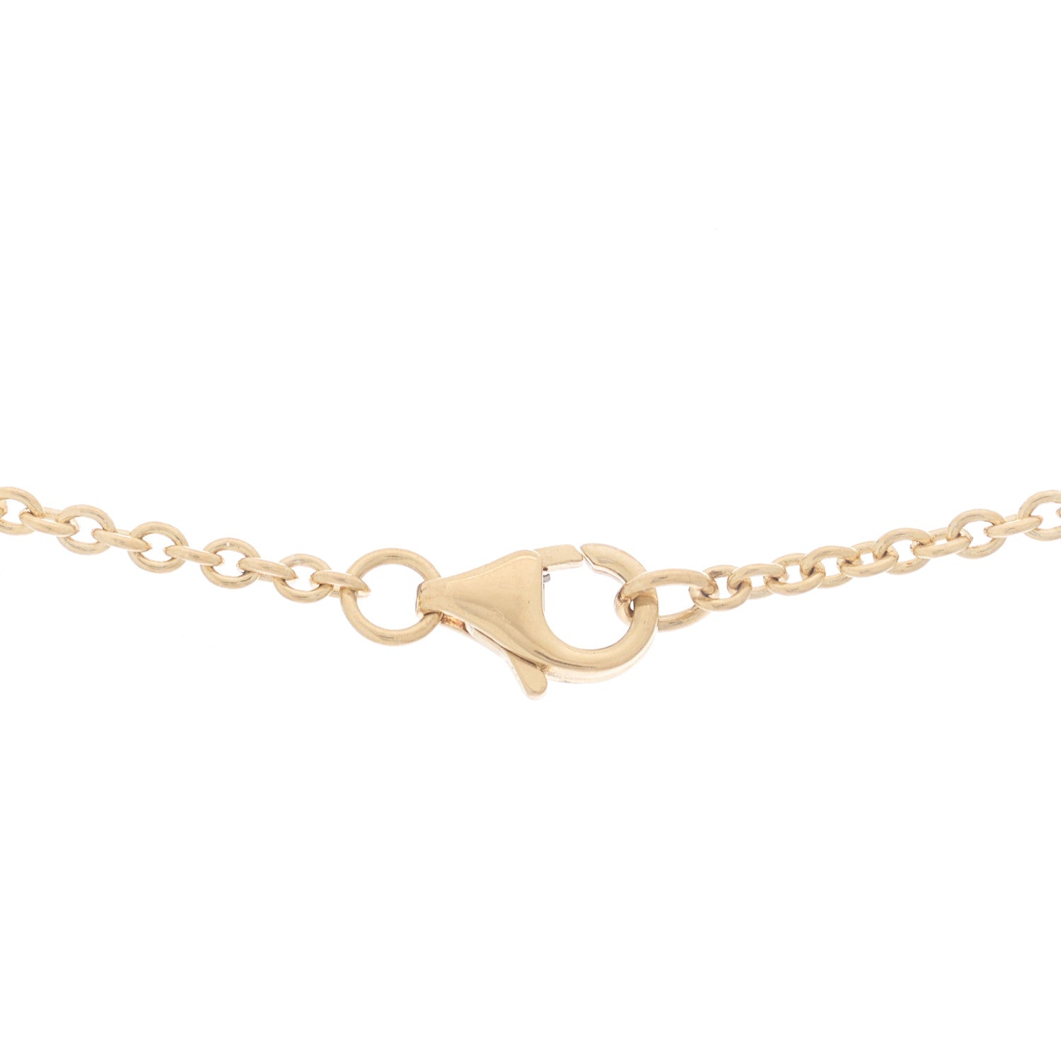 Cartier 18K Yellow Gold Interlocking LOVE Necklace 4 of 6