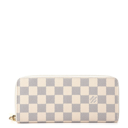 Louis Vuitton Damier Azur Clemence Wallet 1 of 8