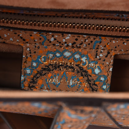 Christian Dior Calfskin Painted Saddle Bag 6 of 9