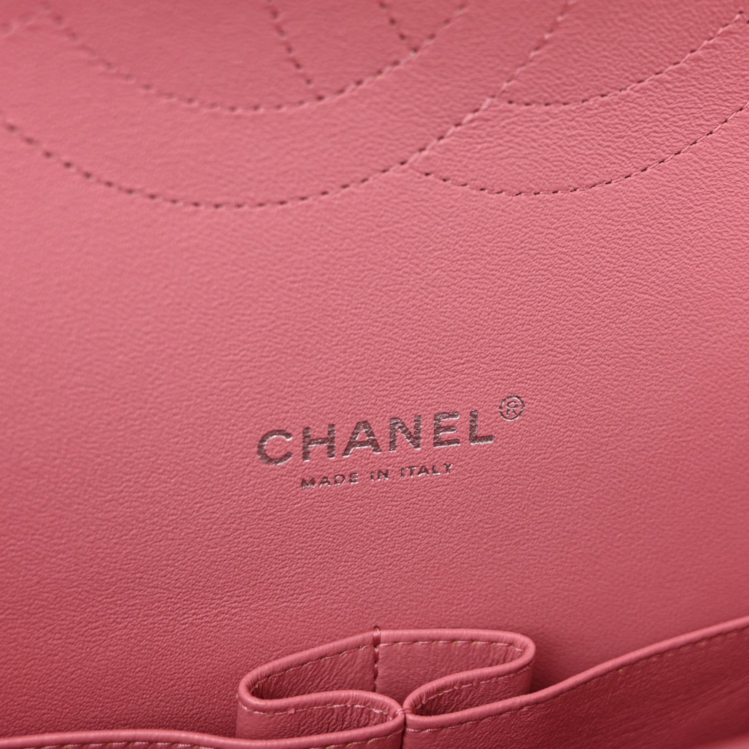 Chanel Lambskin Quilted Maxi Double Flap Pink 6 of 10