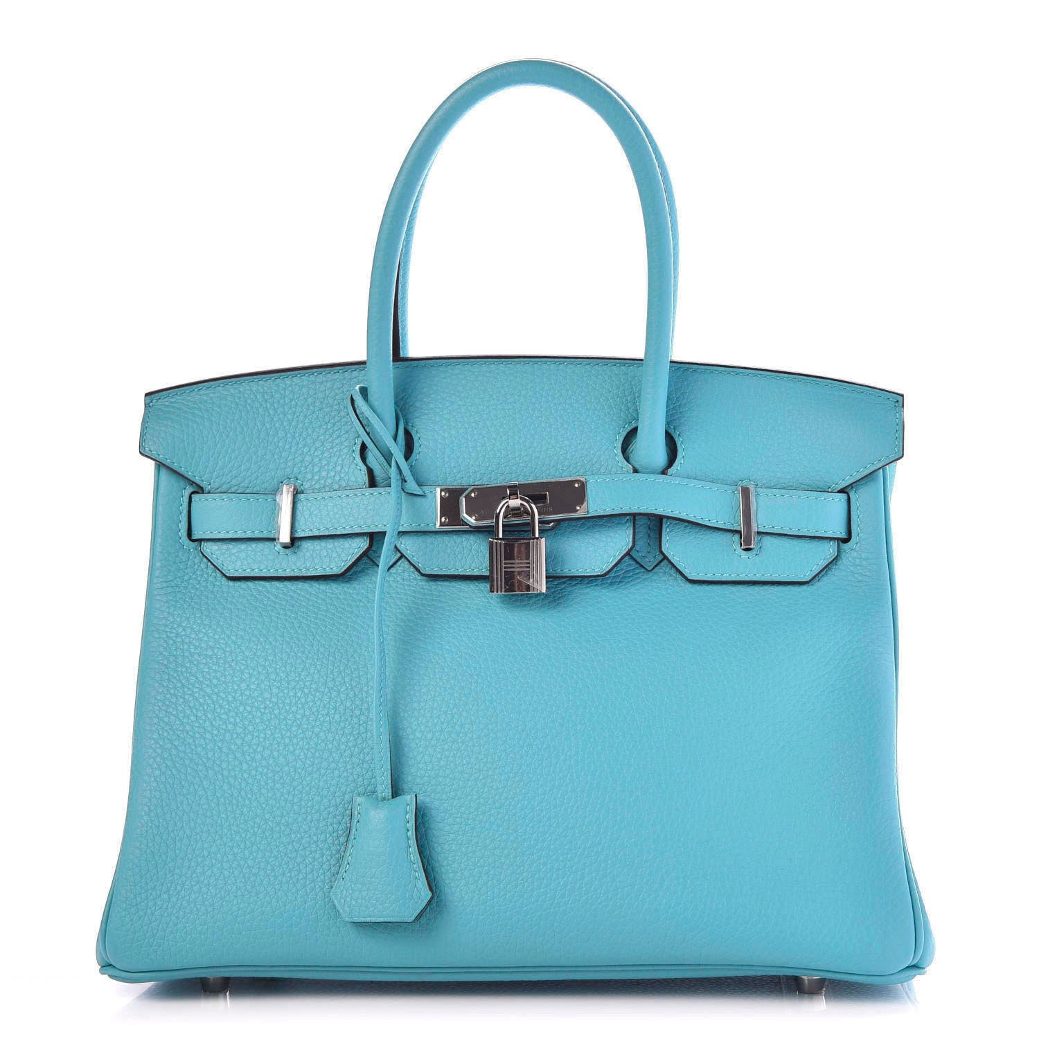 Hermes Taurillon Clemence Birkin 30 Bleu Saint Cyr 1 of 10