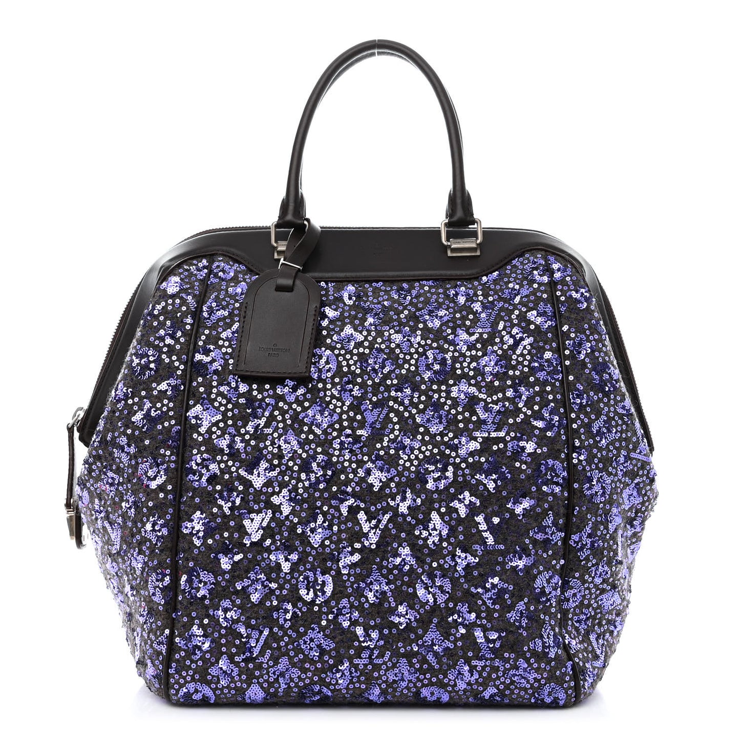 Sequin Monogram Sunshine Express North South Purple