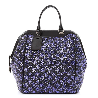 Louis Vuitton Sequin Monogram Sunshine Express North South Purple 1 of 10