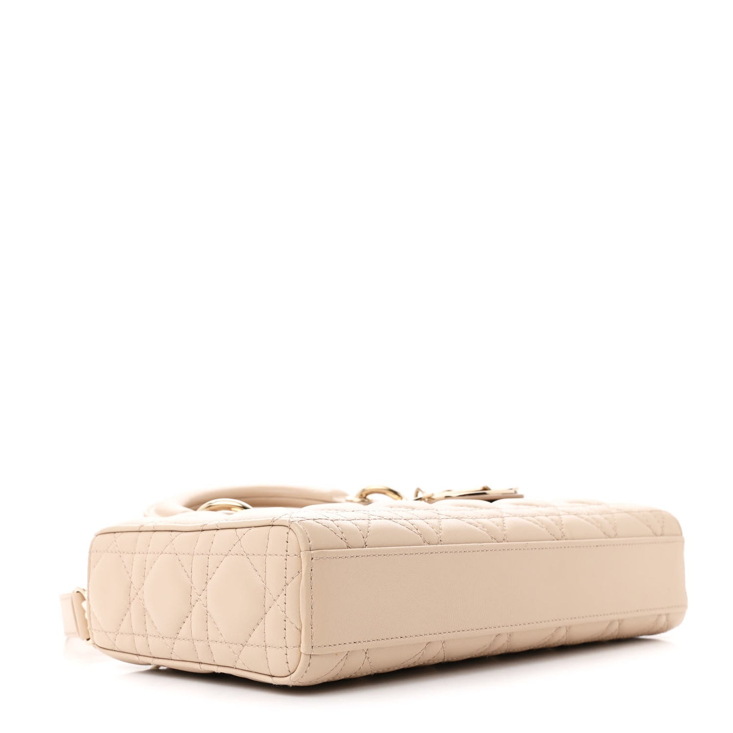 Lambskin Cannage Medium Lady D-Joy Beige Aesthetic
