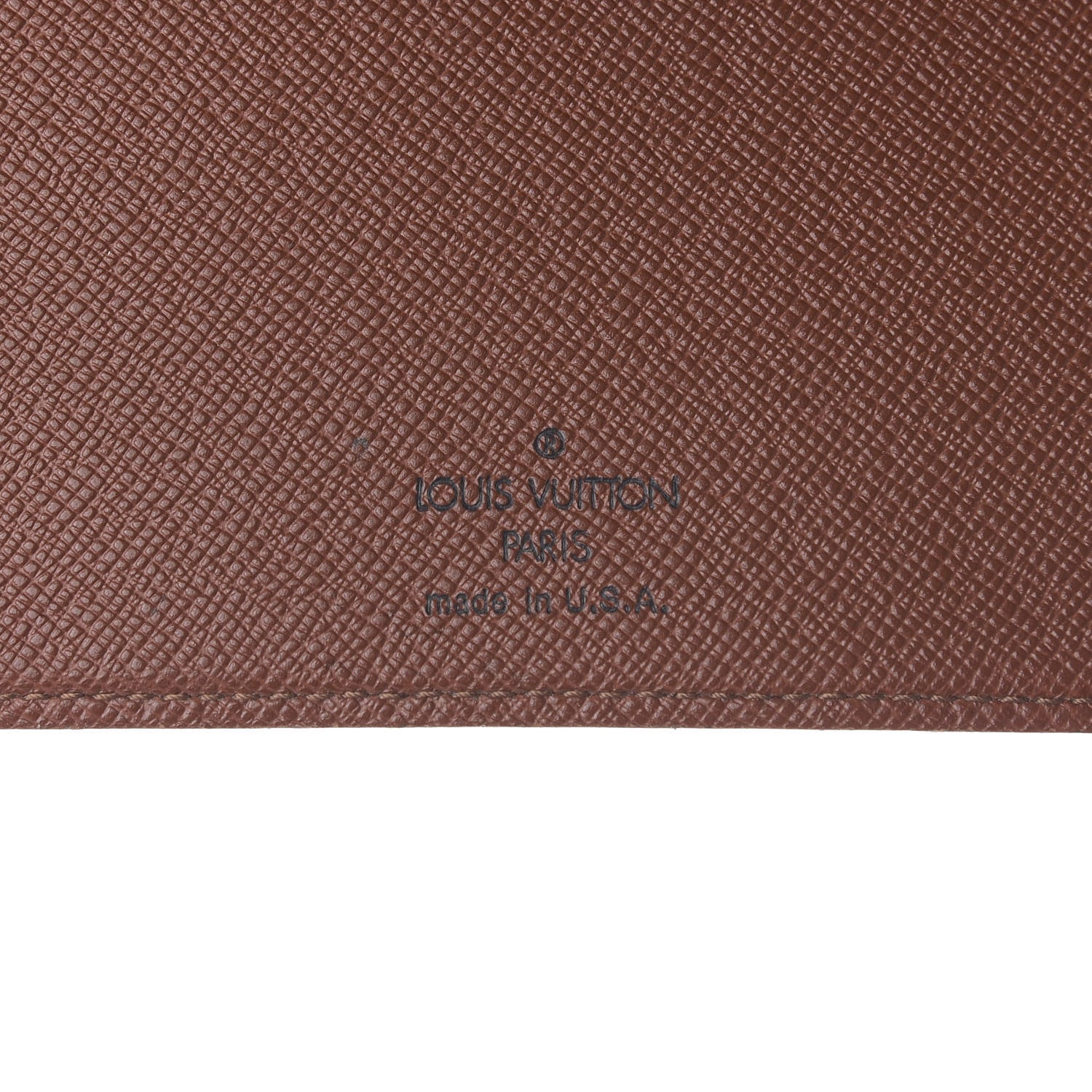 Louis Vuitton Monogram Checkbook Holder Wallet Cover 6 of 9