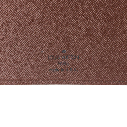 Louis Vuitton Monogram Checkbook Holder Wallet Cover 6 of 9