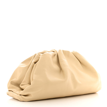 Bottega Veneta Smooth Butter Calf The Pouch Oversized Clutch Nude 3 of 8