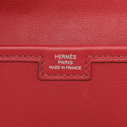 Hermes Swift Jige Elan 29 Clutch Rouge Grenat 5 of 7