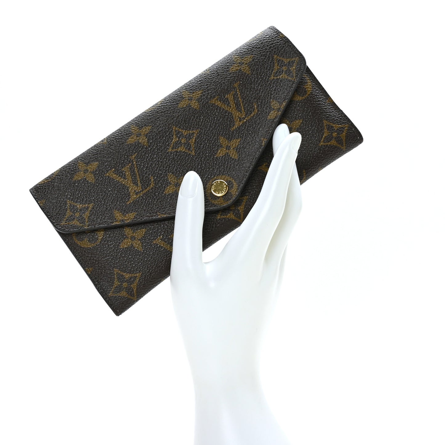 Monogram Josephine Wallet Rose Ballerine