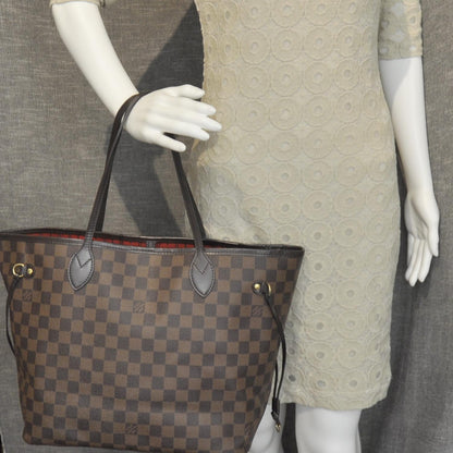 Louis Vuitton Damier Ebene Neverfull MM 2 of 8