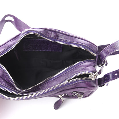 Balenciaga Agneau Giant 12 Silver Hardware Chic Bag Sapphire 5 of 8