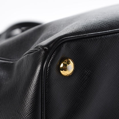 Prada Saffiano Large Galleria Double Zip Tote Black 12 of 15