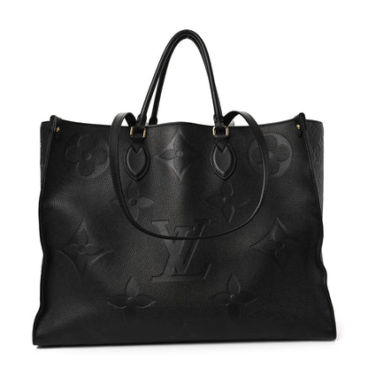 Louis Vuitton Empreinte Monogram Giant Onthego GM Black 1 of 6