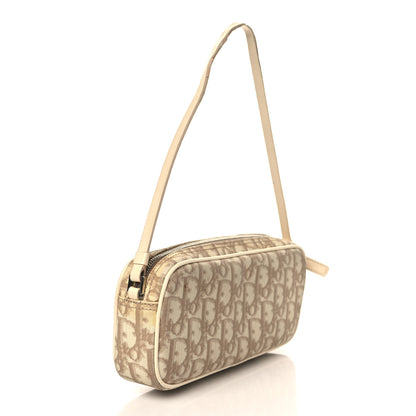 Christian Dior Monogram Vintage Flowers Mini Pochette Beige 2 of 11