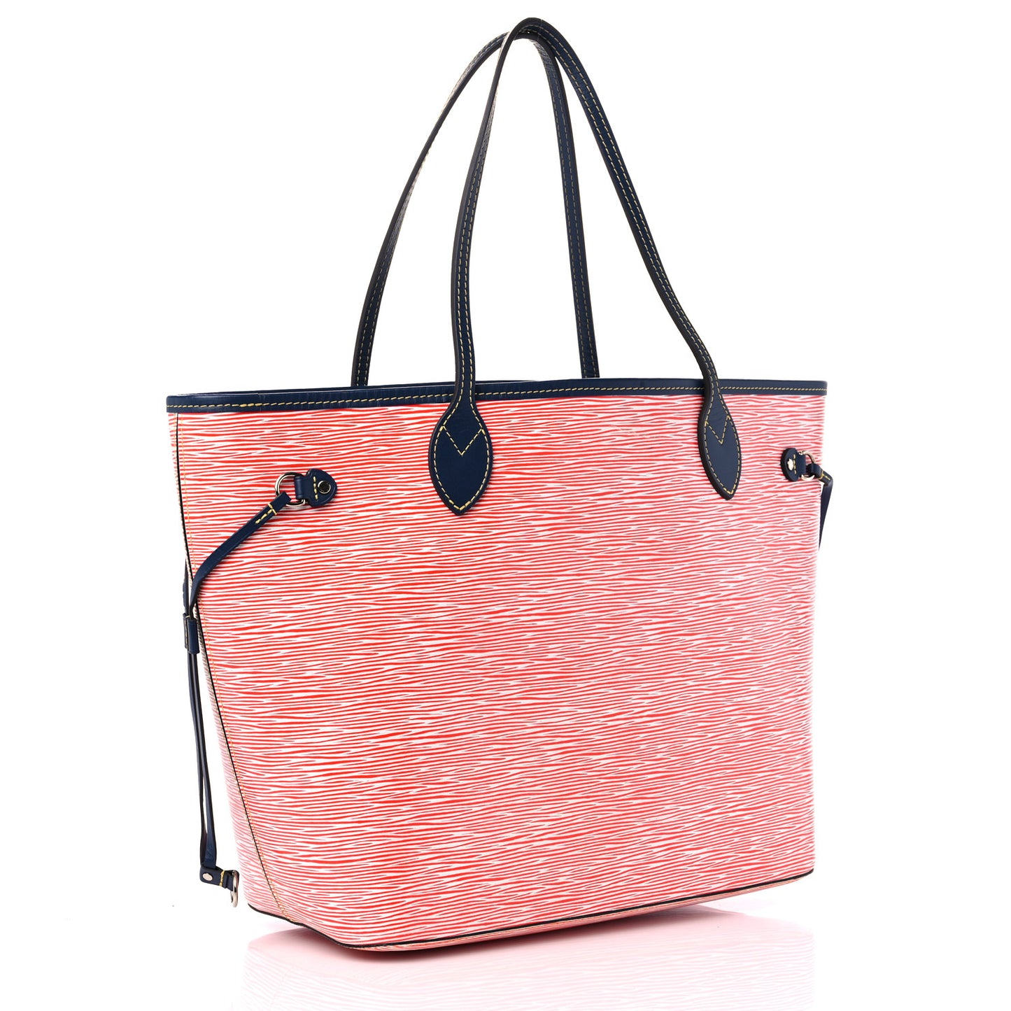 Epi Neverfull MM Denim Red