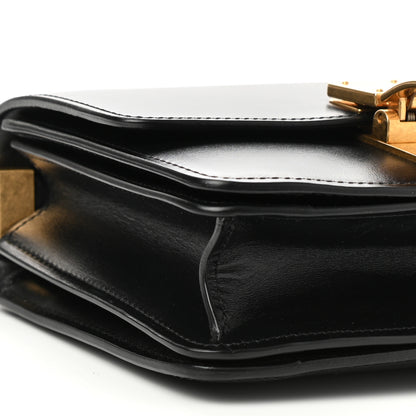 Celine Box Calfskin Small Classic Box Flap Bag Black 9 of 10