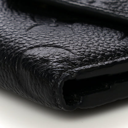 Louis Vuitton Empreinte Zoe Wallet Black 10 of 12