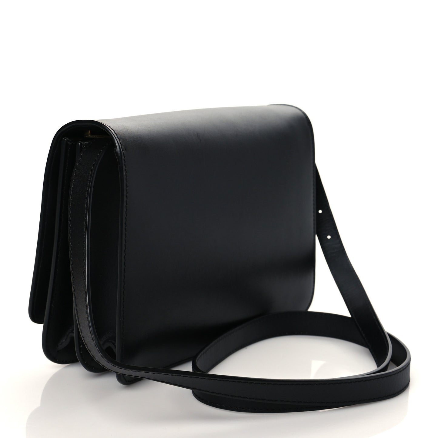 Calfskin Medium TB Bag Black