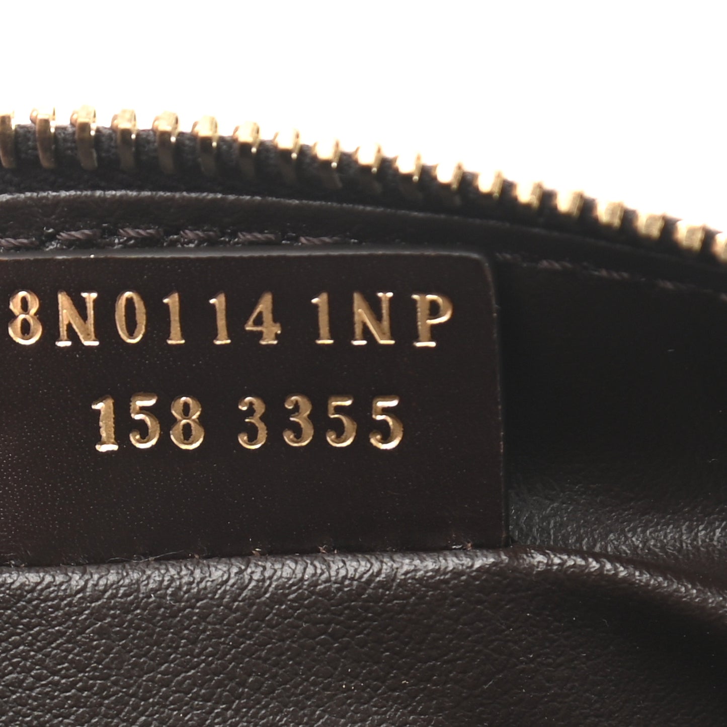 Zucca Spalmati Umbrella Print Cosmetic Pouch Tobacco