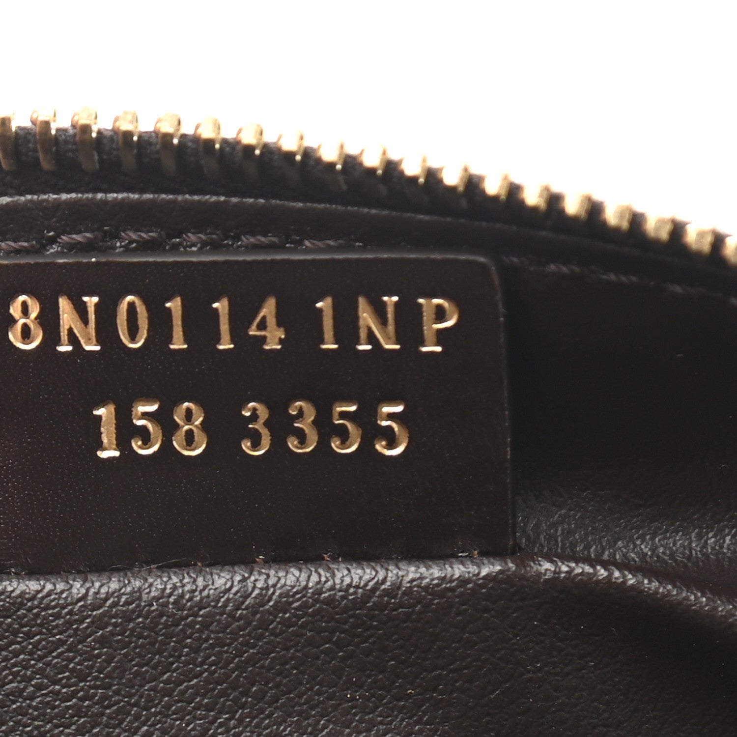 Fendi Zucca Spalmati Umbrella Print Cosmetic Pouch Tobacco 7 of 8