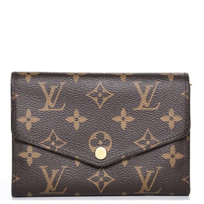 Louis Vuitton Monogram Sarah Compact Wallet 1 of 8