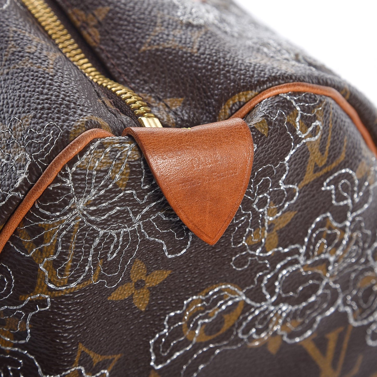 Monogram Dentelle Speedy 30 Silver