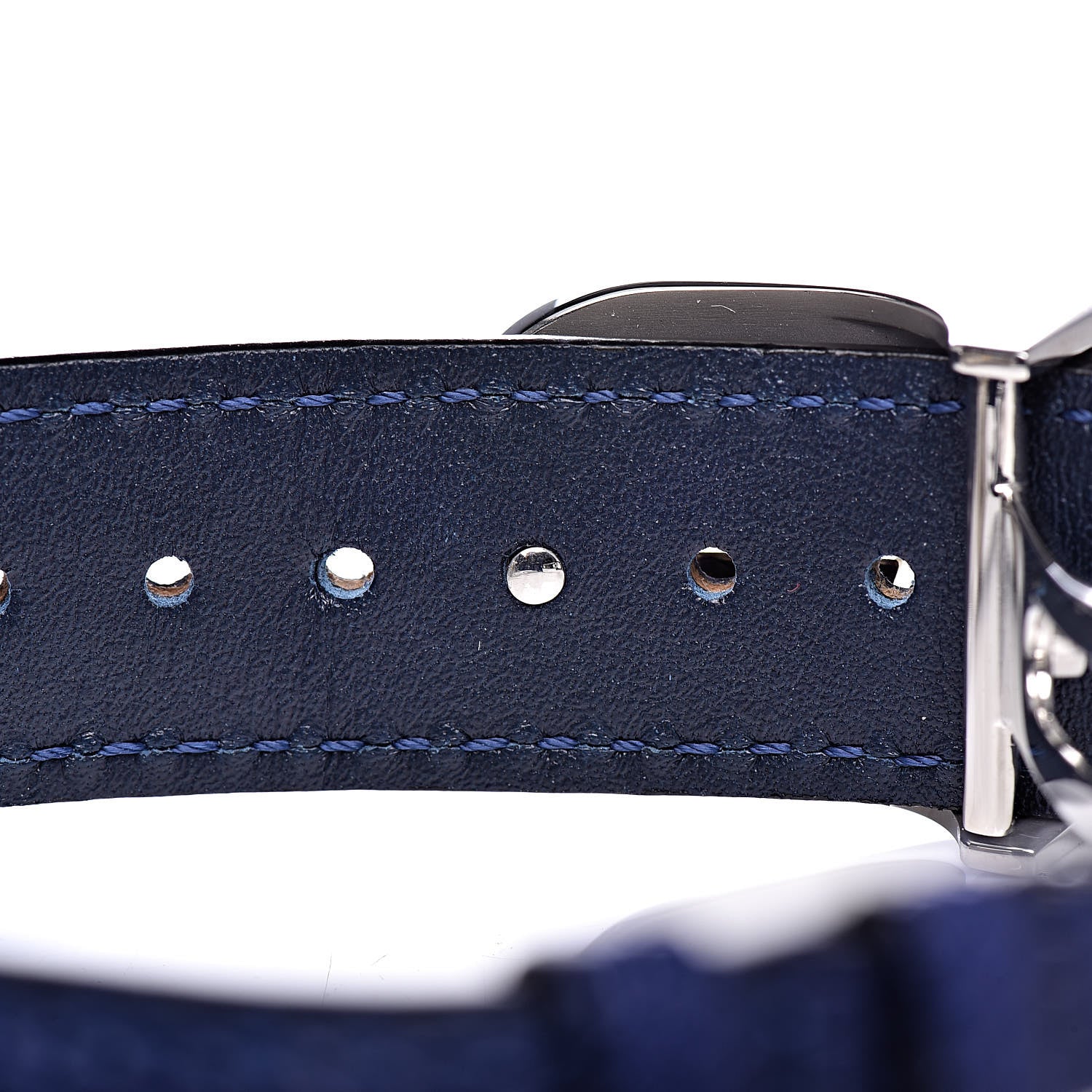 Gucci Stainless Steel Lizard Lapis Lazuli 38mm G-Timeless Bee Automatic Watch Blue 8 of 9